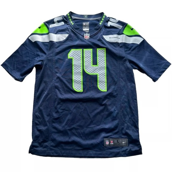 Nike Vapor DK Metcalf Seattle
Seahawks #14 Limited Home Jersey L
Navy - Picture 2 of 6